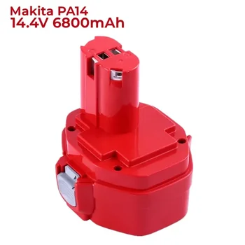 100%6800mAh Ersatz für Makita PA14 14,4 V Batterie, ni-mh Akku für 14,4 v Makita 1420 1422 1433 1434 1435 1435F 192699-A