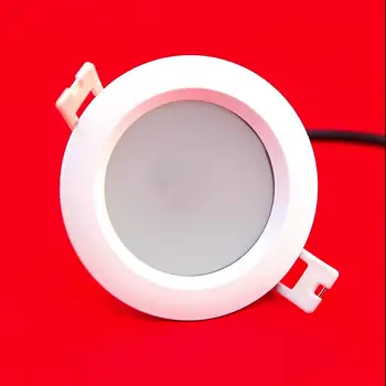 10ШТ (Бесплатная доставка) Белый Потолочный светильник Без Водителя LED AC220V 9W SMD Downlighter Без Водителя Светодиодные светильники с Регулируемой яркостью