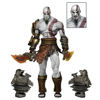 18-сантиметровая фигурка аниме God Of War III Ultimate Kratos, Подвижный Любимец мальчиков, украшение, подарок на Хэллоуин для ребенка