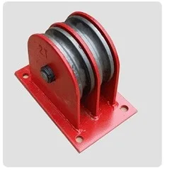 1T 100MM 2-колесное наземное подъемное колесо фиксированный блок шкива ролик стальной трос для подъема цепной тали цепной блок такелажное оборудование