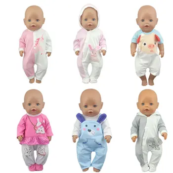 2022 Модные милые Наряды Для 43-Сантиметровой Куклы-Младенца 17-Дюймовой Одежды Reborn Babies