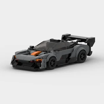 2022 Новый MOC Super Racing McLaren Senna GTR Строительные блоки Чемпионская спортивная модель Набор строительных блоков Игрушки Подарки для детей