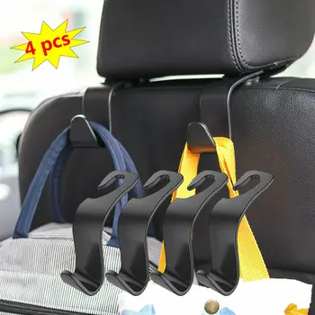 4 Шт. Крючки для сумок, автомобильные зажимы для Honda Mugen Power Accord CRV Hrv Jazz