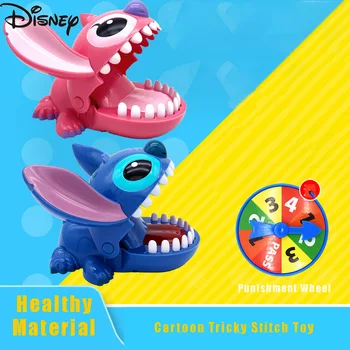 Disney Creative Children's Tricky Stitch Кусающие Пальчики Игрушки Случайная Вечеринка Забавная Родительско-Детская Игра Prop Stitch Angel kawaii toys