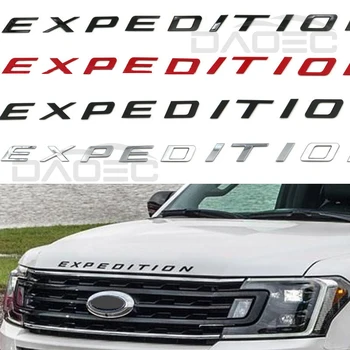 Автомобильный 3D ABS Головной Капот Буквы Логотип Значок Эмблема Наклейки Наклейка Для Ford Expedition 2016 2018 2019 2020 2021 2022 2023 Аксессуары