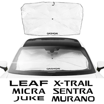 Автомобильный Зонт-Козырек, Автоаксессуары Для Nissan Qashqai Juke Micra X-Trail Leaf Sentra Murano Patrol Pulsar Note Tiida Rogue