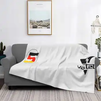 Белое Одеяло с Логотипом Vettel 5 Для Кондиционирования Воздуха Мягкое Теплое Легкое Тонкое Одеяло Scuderia Vettel Racing Scuderia Leclerc Vettel