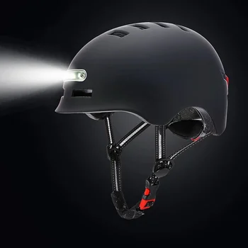 Велосипедный шлем со встроенной световой сигнализацией, велосипедный баланс, велосипедный шлем MTB, спорт на открытом воздухе, Электромобиль, кепка для езды на скутере.