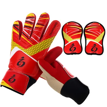 Детские футбольные вратарские перчатки guantes de portero для детей 5-16 лет мягкие вратарские перчатки для катания на детских самокатах sp