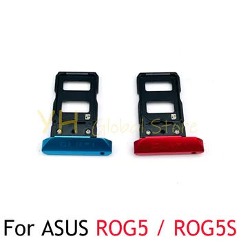 Для ASUS ROG Phone 5 5S Pro ROG5 ROG5S ZS673KS ZS676KS Слот Для Sim-карты Держатель Лотка Запчасти Для Ремонта Sim-карты