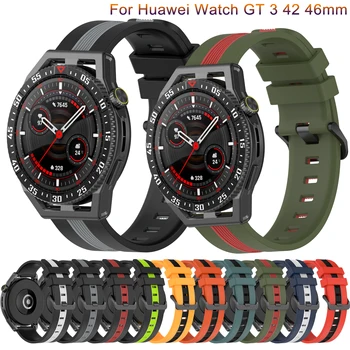 Для GT3 Ремешок для Huawei Watch GT 3 42 мм 46 мм ремешок для GT2 46 мм 42 мм браслет Браслет Для Amazfit GTR 3 Pro Смарт-часы correa