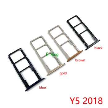 Для Huawei Y5 Y6 2018 2019 2020 Neo Слот Для Sim-карты Держатель Лотка Гнездо Для Чтения Sim-карт