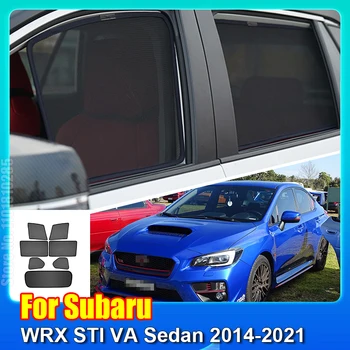 Для Subaru WRX STI VA Седан 2014-2021 Автомобильный солнцезащитный козырек Accessori Окно, крышка лобового стекла, солнцезащитный козырек, занавеска, сетчатый козырек