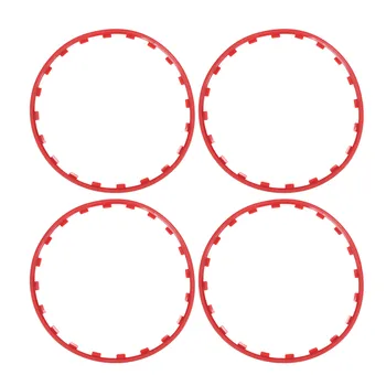 Защитное кольцо для отделки краев колес Антивозрастное Кольцо для обода колеса Из прочного нейлона Долговечное Стильное для модели Y с 2021 по 2023 год