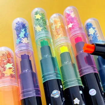 Нетоксичные Маркеры Kawaii, Пластиковые Ручки Для Рисования Большой Емкости, Быстросохнущие, Износостойкие