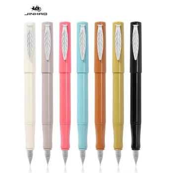 Новая мода 7 Цветов Jinhao 519 Студенческие Школьные Канцелярские Принадлежности Офисная Авторучка чернильные ручки