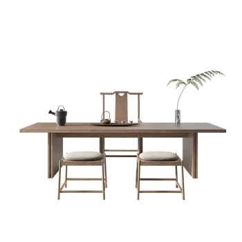 Новый стол-стул из массива дерева в китайском стиле, чайный столик Zen в китайском стиле, чайный столик для дома класса Люкс