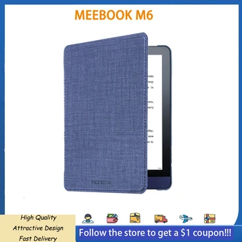 Оригинальная Читалка Meebook M6, 6-дюймовое устройство для чтения электронных книг с разрешением 300 PPI, ОС Android 11, Двухцветная передняя подсветка, 3 ГБ оперативной памяти