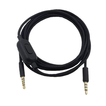 Портативный кабель для наушников длиной 2 м Аудиокабель для Logitech GPRO x G233 G433 Наушники Аксессуары для гарнитуры
