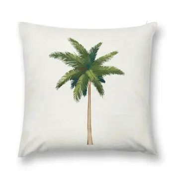 Простая подушка в виде пальмовой ветви, наволочки, декоративные рождественские наволочки