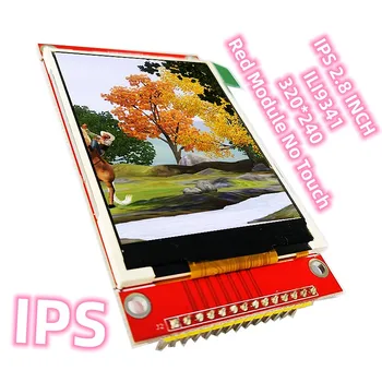 Серия IPS Оригинальный 2,8-дюймовый ESP32 320 * 240 IPS TFT-дисплей ILI9341 с полным обзором, красный Модуль, заводская электроника