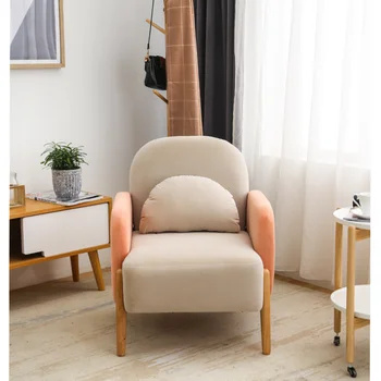 Современный диван мебель для гостиной одноместный двухместный модульный диван модная ткань кресло со спинкой для отдыха магазин одежды кафе сиденье
