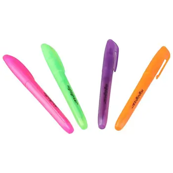Флуоресцентная ручка Ручка на водной основе из цветного пластика, 30 шт., разноцветная ручка с граффити для офиса